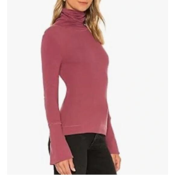 Free People Intimately Pink Sydney Layering Top in Smokey Wings Small - Picture 9 of 9